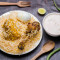 Chicken Biryani With Egg Mix Raita (1 Pc Of Chicken, 1 Pc Egg 1 Pc