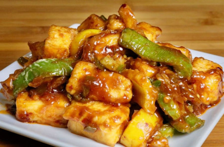 Sweet And Sour Paneer Dry
