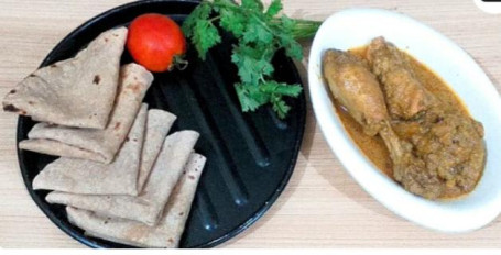 Chicken Shahi Kasha [3 Pieces] With 5 Soft Roti