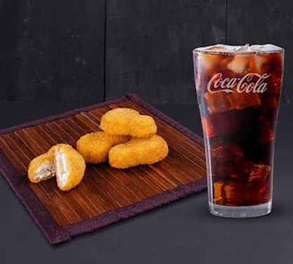 Chicken Nuggets (6 Pcs) Cold Drink (As Per Availability)