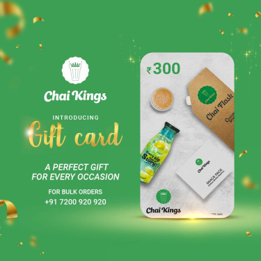 300Rs Chai Kings Gift Card