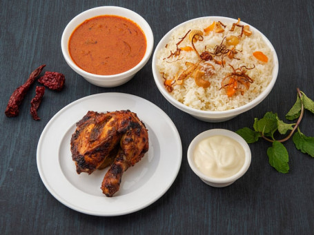 Ghee Rice With Grill Chicken