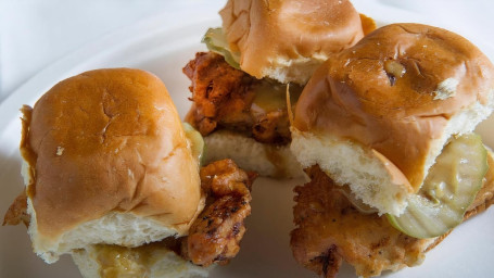 Honey Mustard Fried Chicken Sliders