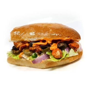 Smoked Bbq Chicken Sub Sandwich