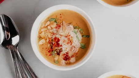 Caribbean Pumpkin Crab Bisque Bowl