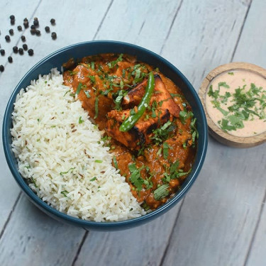 Paneer Tikka Masala With Jeera Rice (750 Ml)