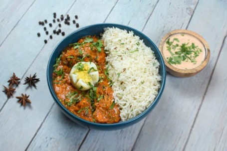 Egg Butter Masala With Jeera Rice (750 Ml)