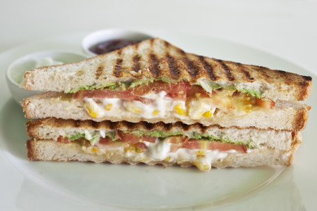 Tomato Corn Cheese Sandwich