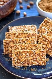 Sugar Free Peanut Burfi Chikki