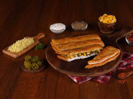 Corn Jalapeno Cheese Garlic Bread