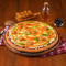 Falafel Chipotle Cheese Pizza (Medium Pizza)