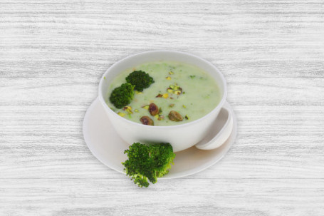 Broccoli Pistachio Soup