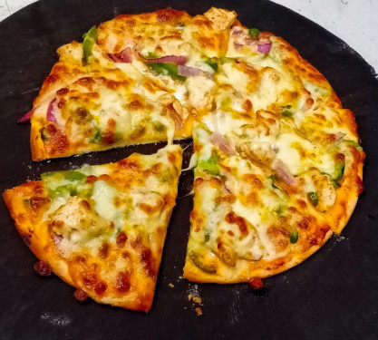 8 ' 'Chicken Achari Tikka Pizza
