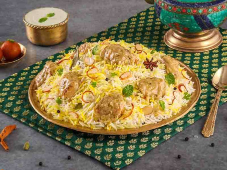 Murgh Afghani Tikka (Creamy Chicken Tikka Dum Biryani Serves 2)