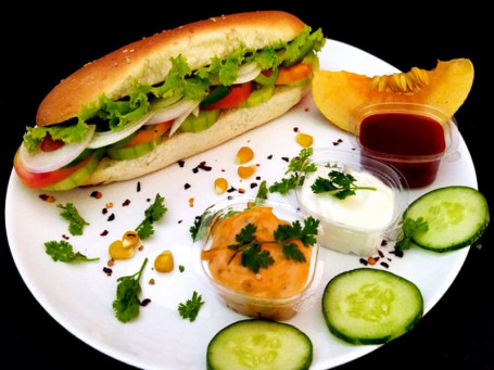 Spicy Cheesy Juicy Veg Subs