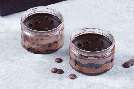 Death By Chocolate Cake Jar (Til 2 Personer)