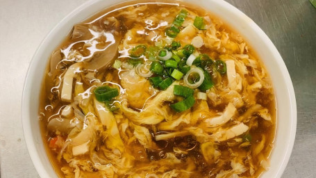 Hot Sour Soup (With Shrimp Pork)