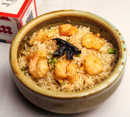 Japanese Butter Garlic Fried Rice Prawns