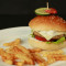 Classic Chicken Burger With Fries