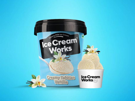 Creamy Tahitian Vanilla Ice Cream (Tub)