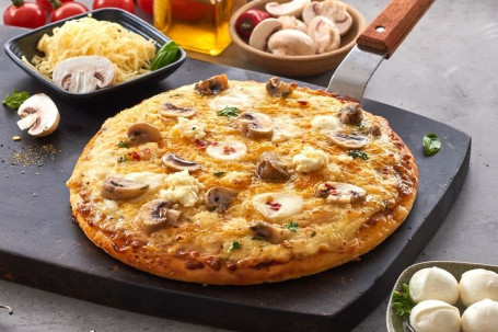 8 Cheese Truffle Mushroom Pizza