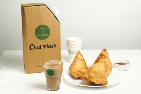 Chai Flask 3 Fidea Samosa