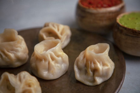 Corn Momos Steamed