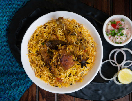 Chicken Mughlai Biryani (2 Pcs)