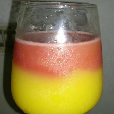 Strawberry Mango Sweet Sunrise Mocktail