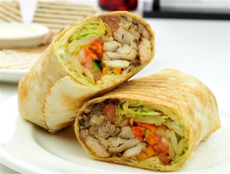 Normal Chicken Shawarma Roll