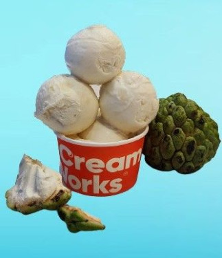 Fresh Sitafal Ice Cream
