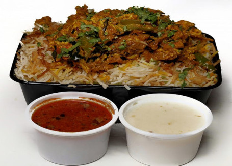 Mughalai Chicken Dum Ka Biryani(Large 1000 Ml)