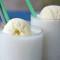 Creamy vanilla Milkshake with icecream