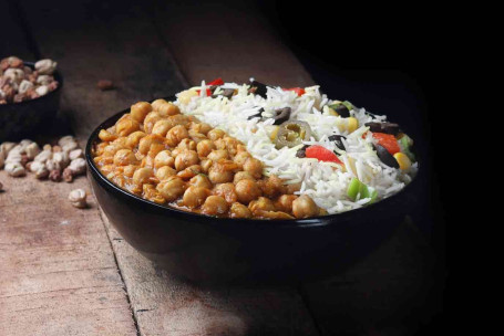 Immunity Booster Chole With Rice Bowl