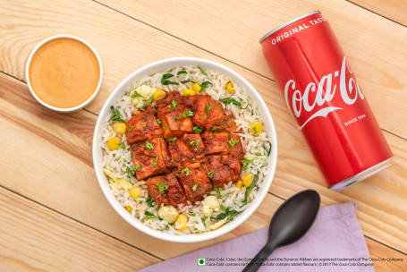 Peri Peri Chicken With Egg Corn Rice Choice Of Aerated Beverage
