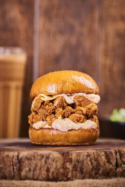 Crunchy Munchy Chicken Bites Burger