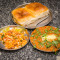 Mushroom Cheese Pav Bhaji