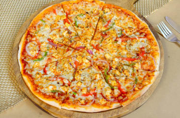 Periperi Corn Pizza