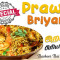 Prawn Briyani (1/2 Plate)