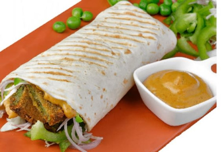 Mumbai Vada Wrap