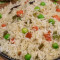 Veg Fried Rice With Mushroom Manchurian