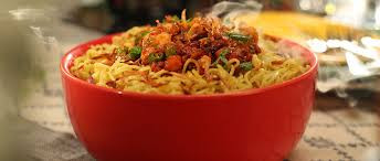 Red Chilli Chicken Maggi