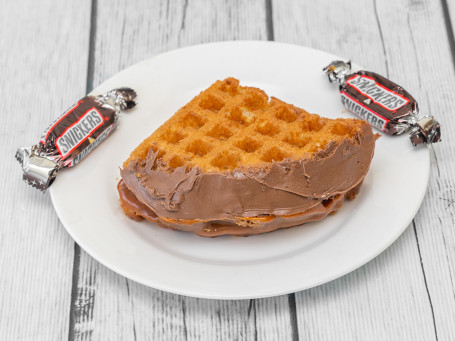 Sumptuous Snickers Waffle