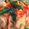 Pan-Seared Sea Bass Grilled Shrimp