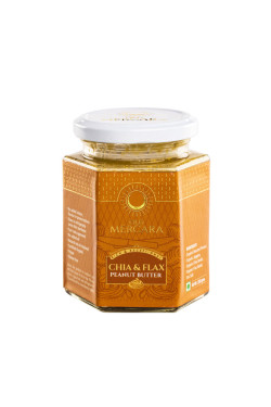 Organic Chia And Flax Peanut Butter [250Gms]