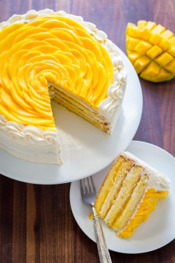 Mango Birthday Cake (1Kg)