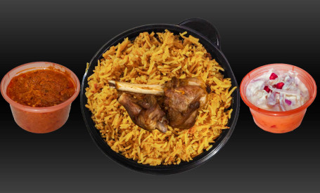 Bvk Aatu Erachi Biryani Mutton Executive Mini Pack Serves 1