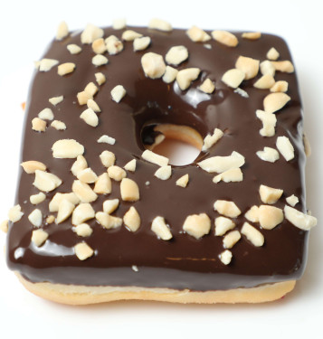 Peanut With Dark Chocolate Donut