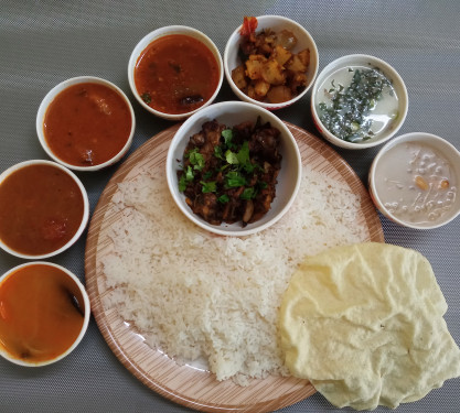 Rice With Mutton Fry Combo