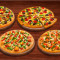 Maaltijd Voor 4: Veg Core Pizza Combo Loaded